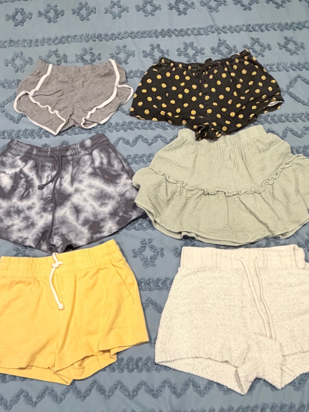6 Pc Women’s XS S Shorts Lot Aeropostale American Eagle Forever 21